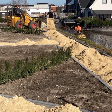 Aanbrengen halfverharding 2